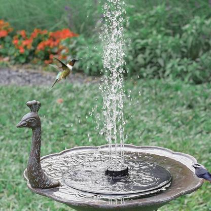 Solar Powered Water Pump for Bird Bath, Pond, Patio or Outdoor Garden Decoration