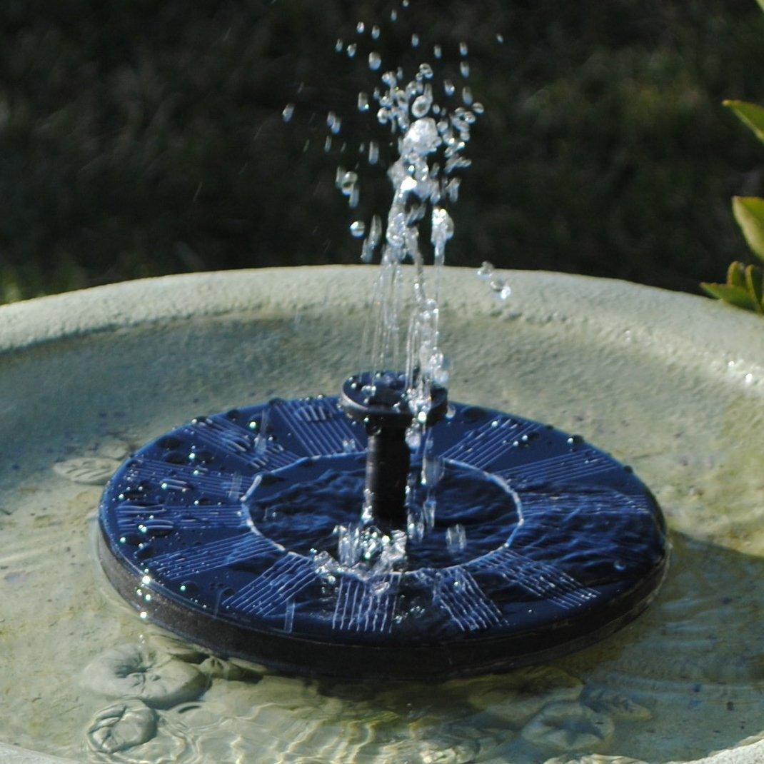 Solar Powered Water Pump for Bird Bath, Pond, Patio or Outdoor Garden Decoration