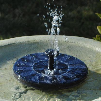 Solar Powered Water Pump for Bird Bath, Pond, Patio or Outdoor Garden Decoration