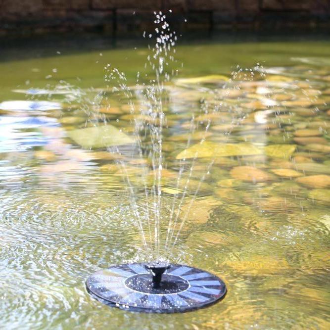 Solar Powered Water Pump for Bird Bath, Pond, Patio or Outdoor Garden Decoration