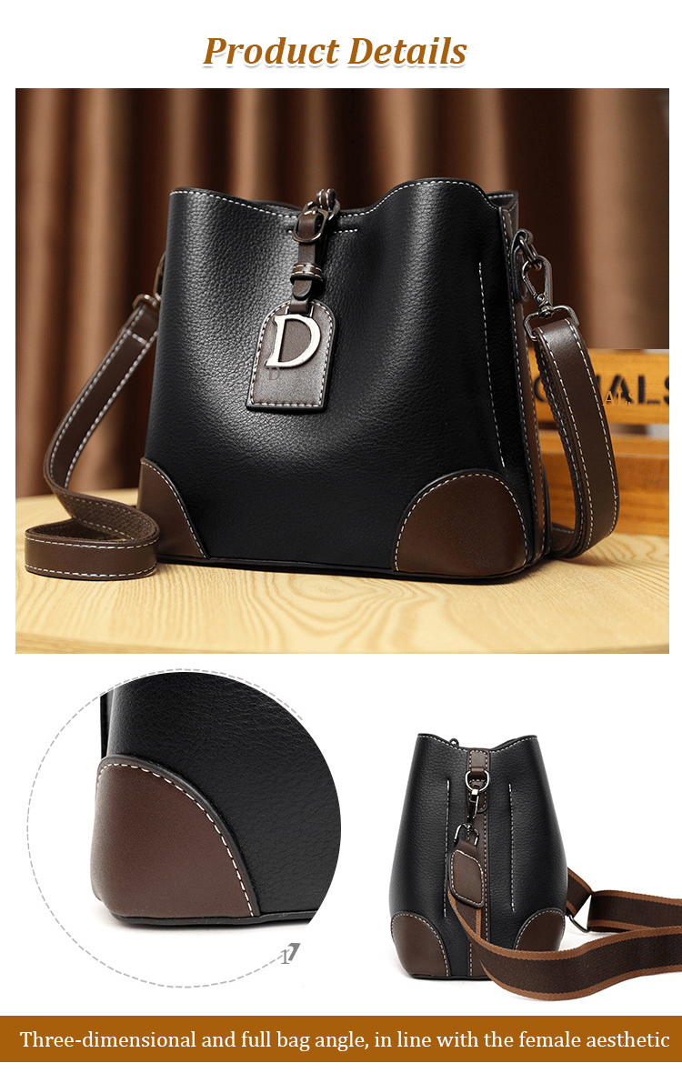 💗PU Leather Niche Women's Shoulder Bag👜