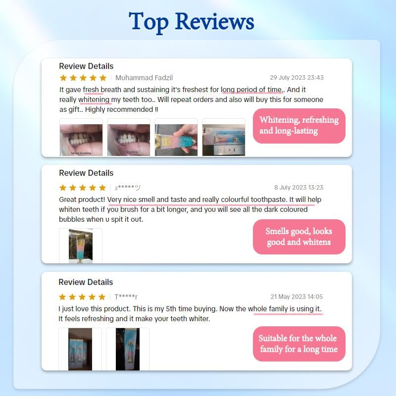Tripel Whitening Toothpaste