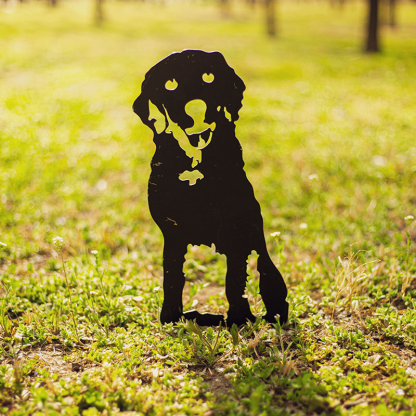 Labrador Retriever Metal Silhouette