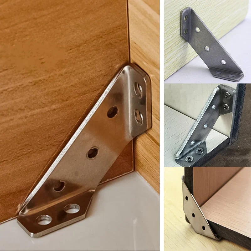 Triangular support made of stainless steel(With 7 screws)