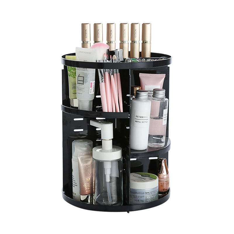 360° Rotating Shelf | Adjustable Cosmetic Organizer
