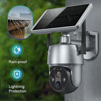 ✈️Free shipping📦360-degree Solar Surveillance Camera with Full Color Night Vision