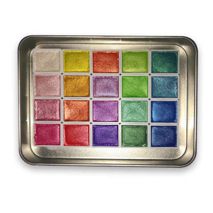 50% DISCOUNT | Sparkling colours that bring watercolours to life (20 colours) [Last day discount].