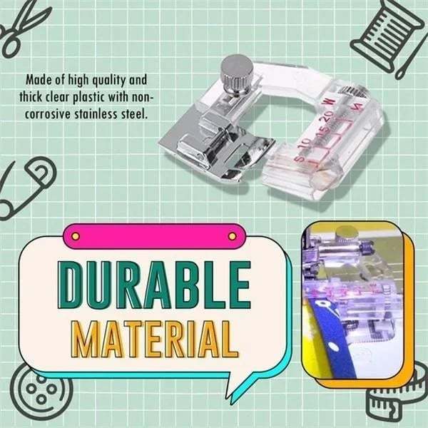 Household multi-function electric sewing machine hemming lock, edge presser foot sewing machine accessories