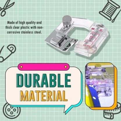Household multi-function electric sewing machine hemming lock, edge presser foot sewing machine accessories