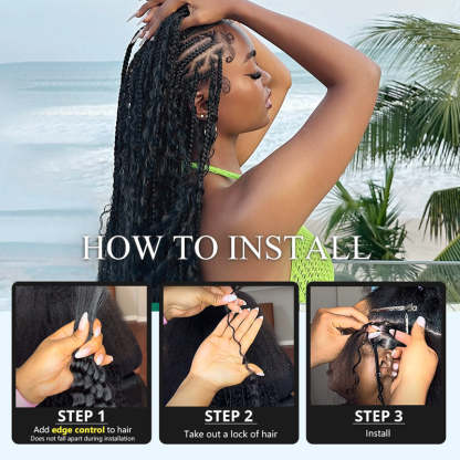 Deep Wave Bulk Human Hair For Braiding No Weft Bulk Hair Bundles