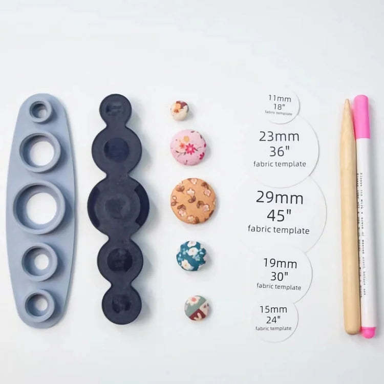 Universal button sewing tool, coat button, hand sewing tool