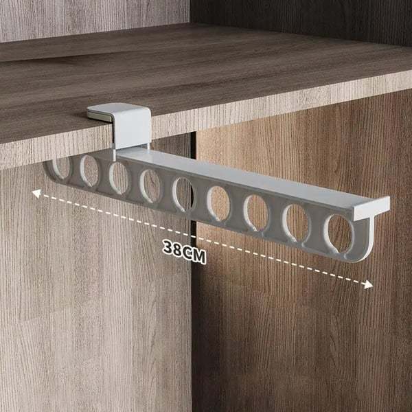 🔥Hot sale🔥Intelligent pull-out slide trouser rack