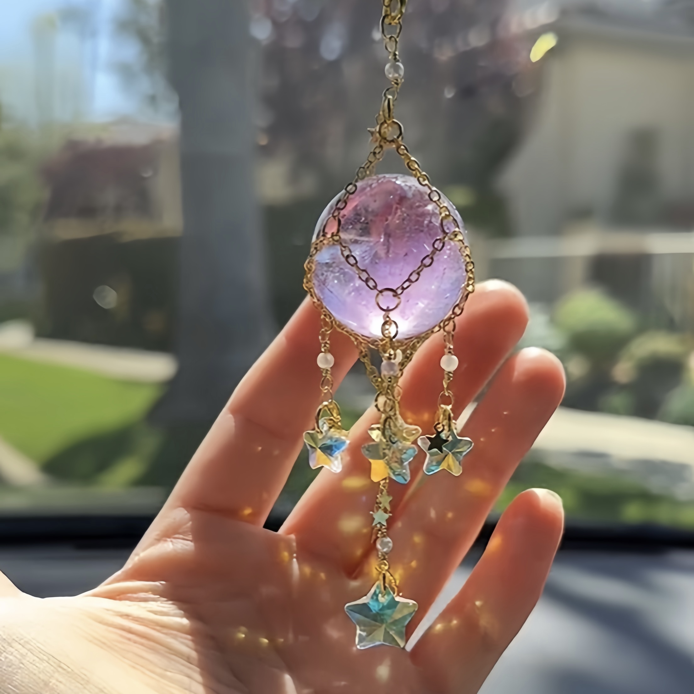 Interchangeable Crystal Sphere Net