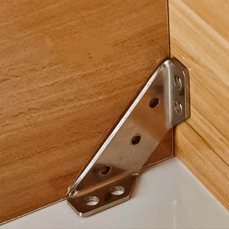 Triangular support made of stainless steel(With 7 screws)