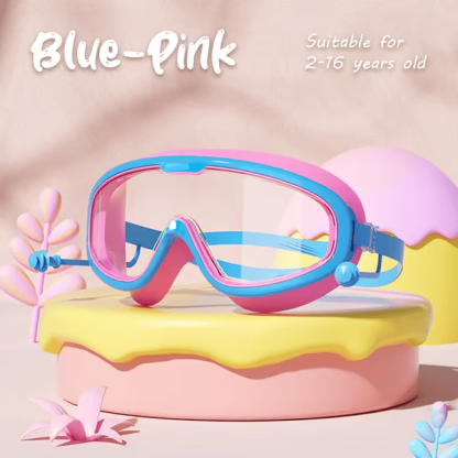 🔥🎉Promotion 49% OFF - 🔥HD children's large frame waterproof and anti-fog swimming goggles