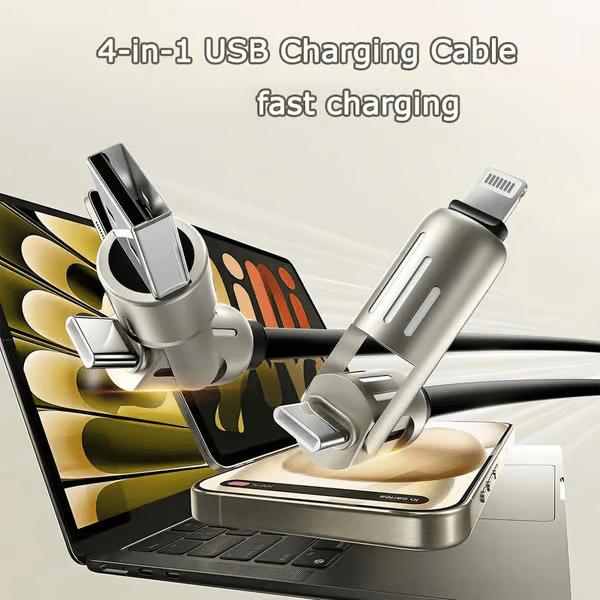 🎄🔥Last Day🔥  4-in-1 USB Charging Cable fast charging MAX 240W