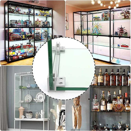 Aluminum alloy glass clamp glass bracket