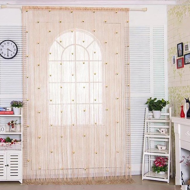 Rose Flower Door Curtain
