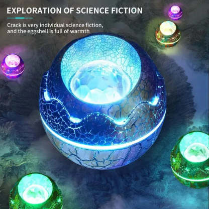 LED Galaxy Projector with Bluetooth Speaker