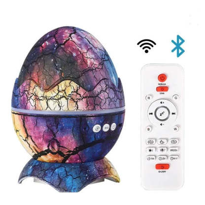 LED Galaxy Projector with Bluetooth Speaker