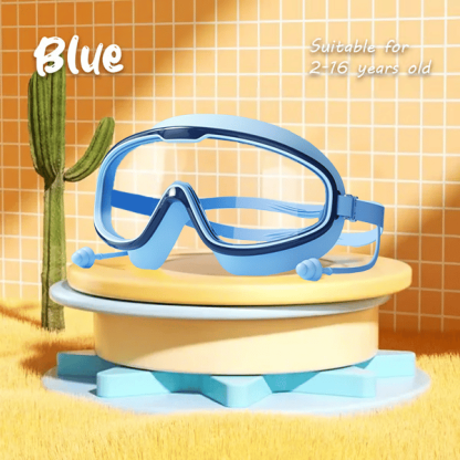 🔥🎉Promotion 49% OFF - 🔥HD children's large frame waterproof and anti-fog swimming goggles
