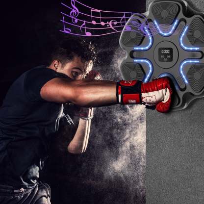 Music Boxing Machine with Boxing Gloves(Adult Edition)