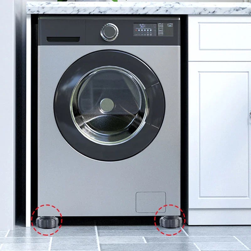 Height-adjustable washing machine bracket (4 pieces)