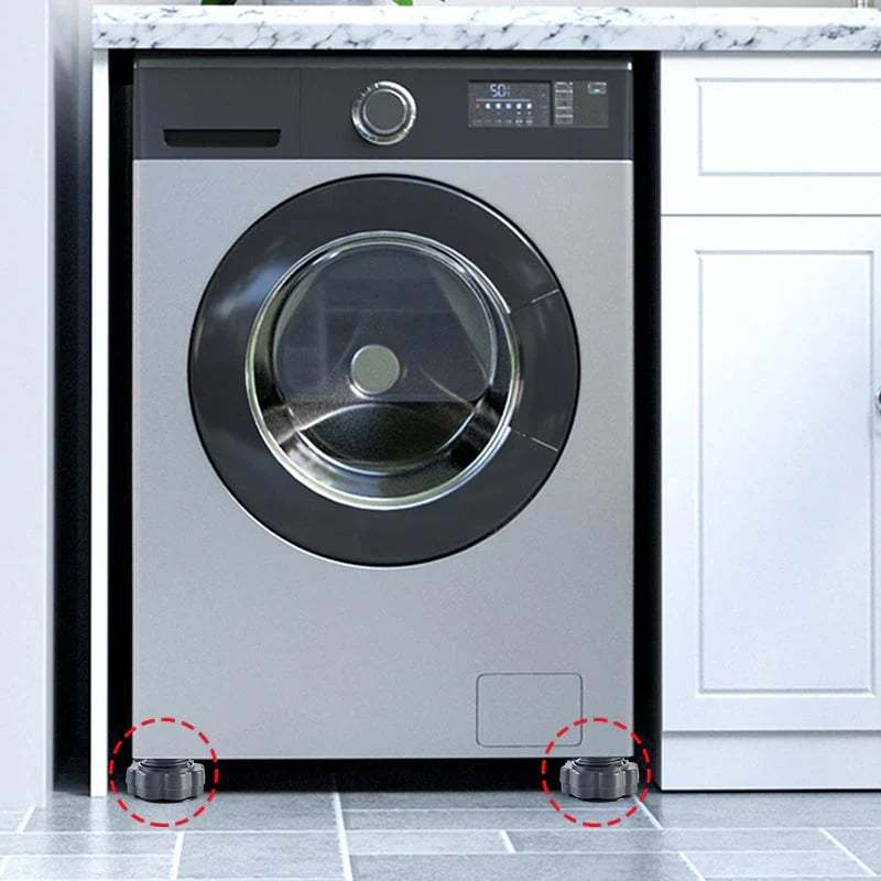 Height-adjustable washing machine bracket (4 pieces)