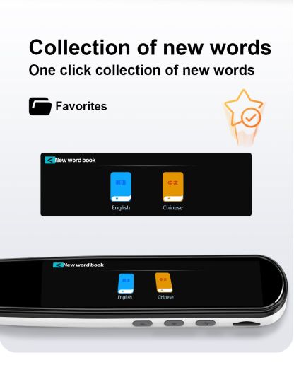 Accurate 112 language translation scanning reading pen
