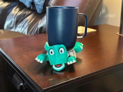 Interactive 3D-Printed Coasters