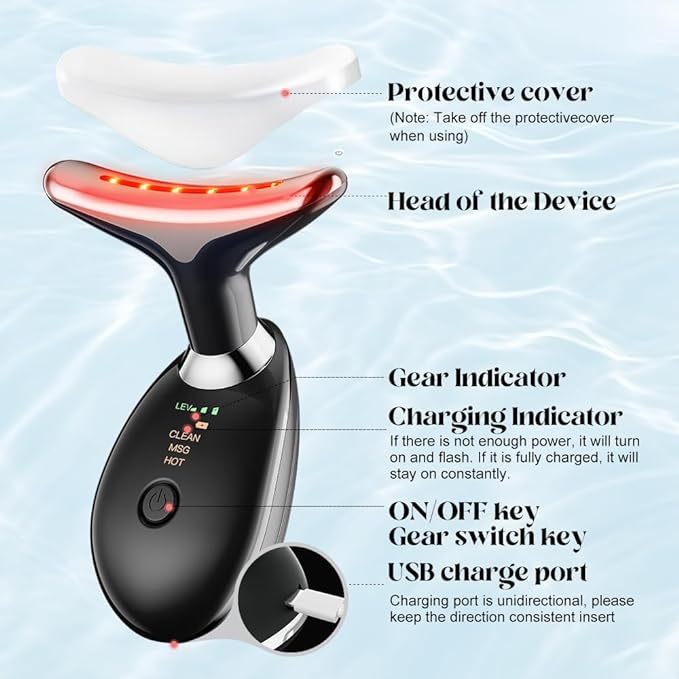 💥Latest Hot Sale💥3 in 1 Neck and Face Beauty Massager