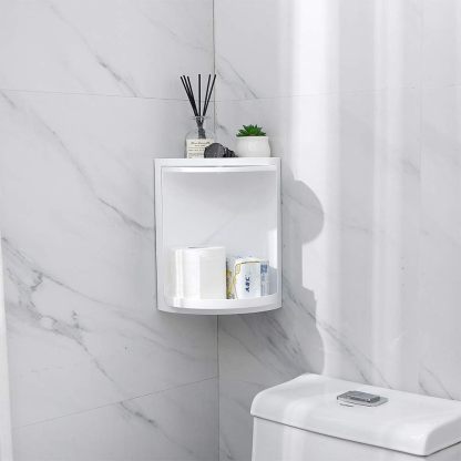 Multifunctional Turntable Corner Wall Storage Organiser