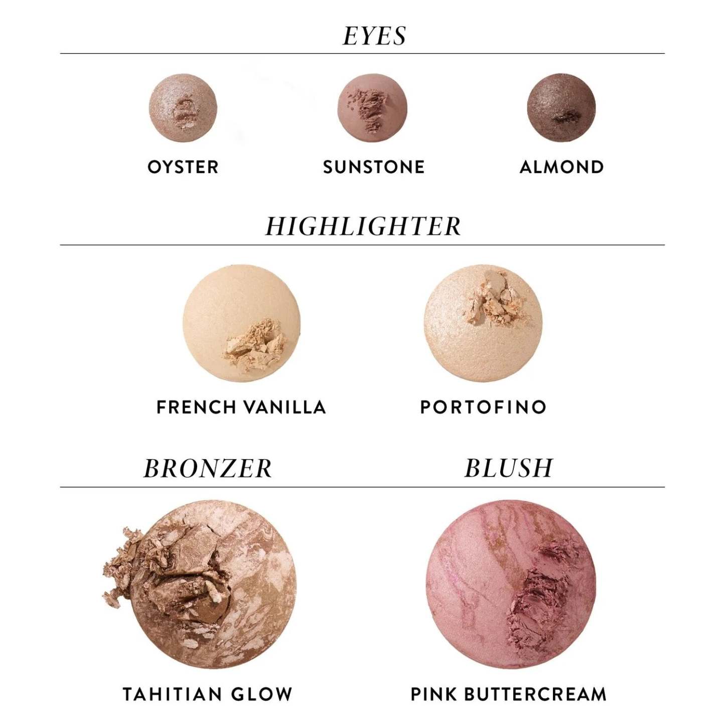 🔥Multifunctional makeup palette, eyeshadow, contouring, blush and highlighter in one palette