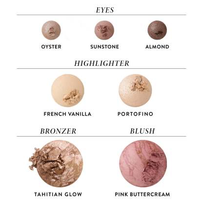🔥Multifunctional makeup palette, eyeshadow, contouring, blush and highlighter in one palette