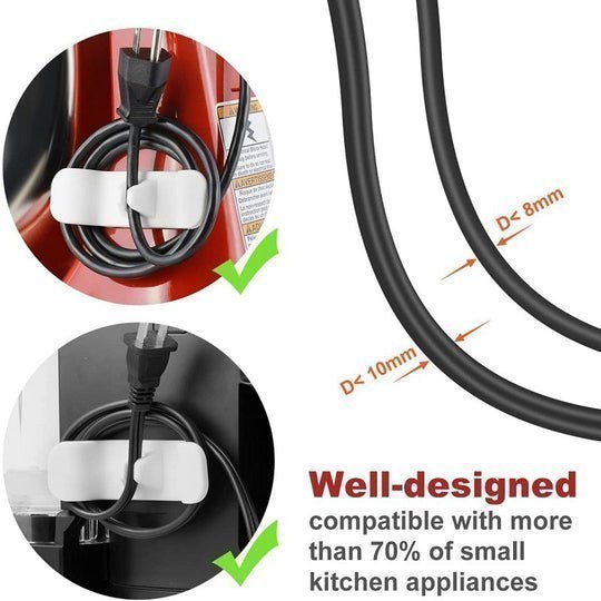 Cord Organizer For Kitchen Appliances