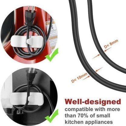 Cord Organizer For Kitchen Appliances
