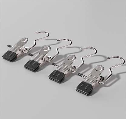 Hot Sale 49% OFF-Anti-rust Clip Space-saving Clothespin Hat Pants Storage Hanging Travel Hook
