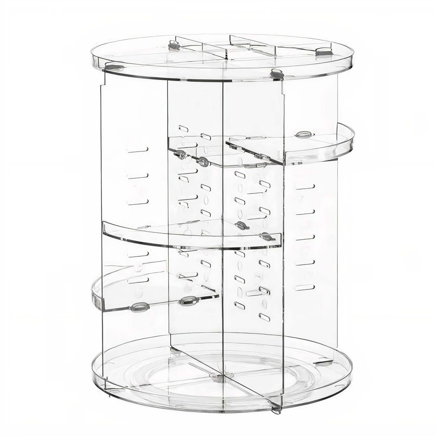 360° Rotating Shelf | Adjustable Cosmetic Organizer