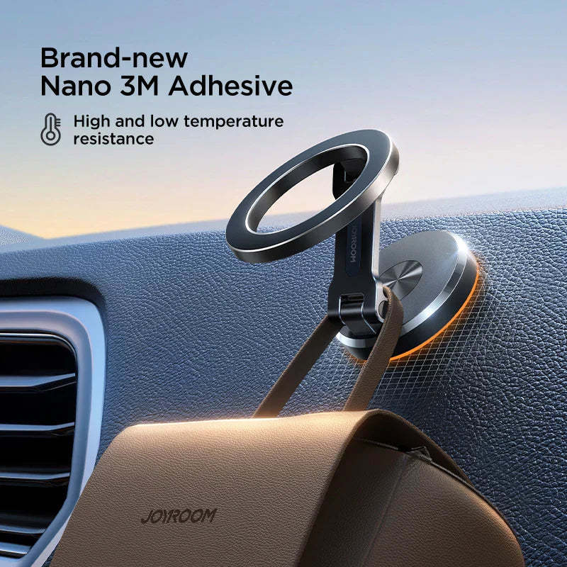Car phone holder foldable magnetic car dedicated anti-shake