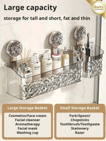 Glacier Pattern Shelf Storage Box