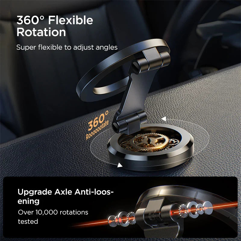 Car phone holder foldable magnetic car dedicated anti-shake