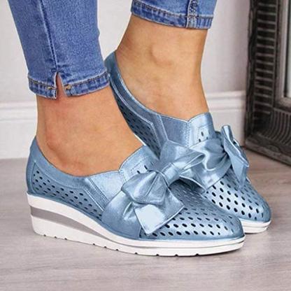 Round toe casual women's sandals hole shoes