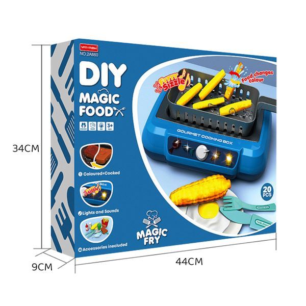 Jarmzone™️ - Pretend Play Cooking Set for Kids