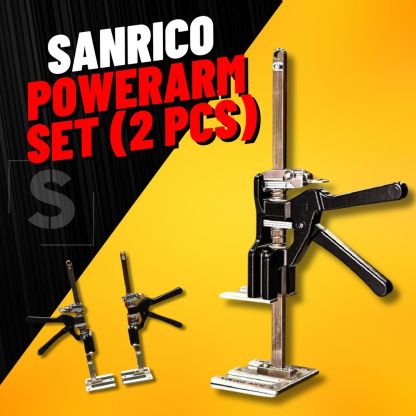 All-steel height adjuster, lifting and positioning pad hardware tools Set (2 Pcs)