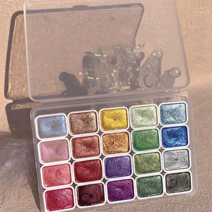 50% DISCOUNT | Sparkling colours that bring watercolours to life (20 colours) [Last day discount].