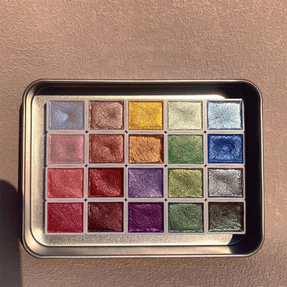 50% DISCOUNT | Sparkling colours that bring watercolours to life (20 colours) [Last day discount].