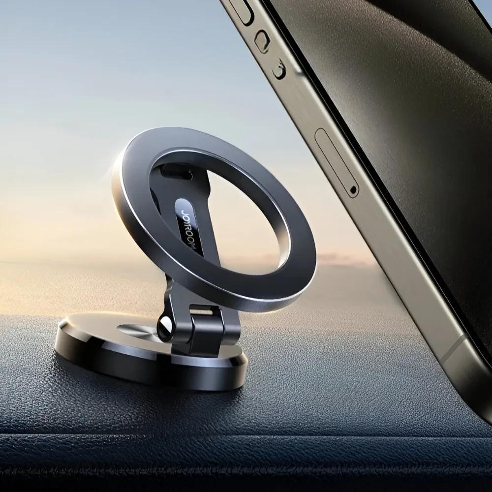 Car phone holder foldable magnetic car dedicated anti-shake