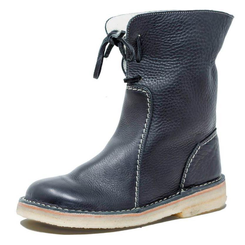 25 new winter comfortable flat bottom student all-match low boots for