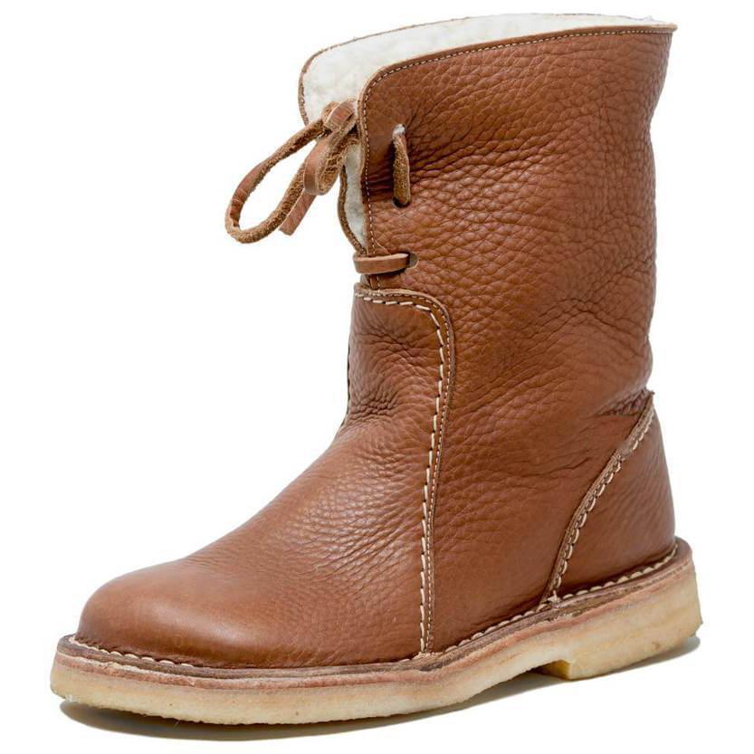 25 new winter comfortable flat bottom student all-match low boots for women