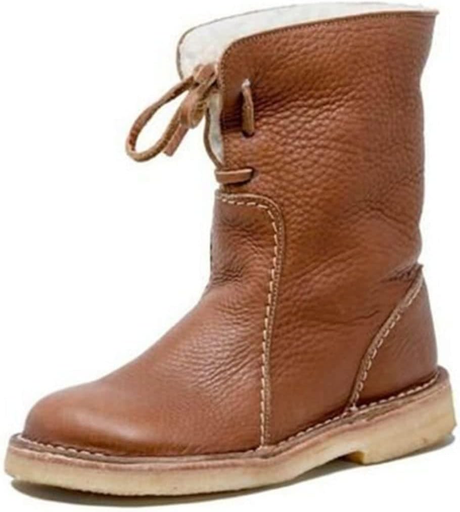25 new winter comfortable flat bottom student all-match low boots for women